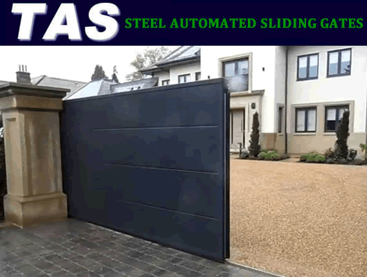 Security Control - steel automated sliding gates